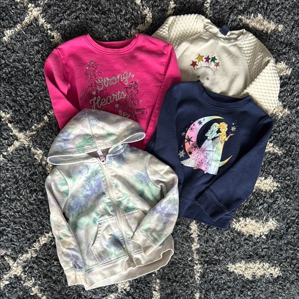 Bundle of 4 Toddler Sweatshirts